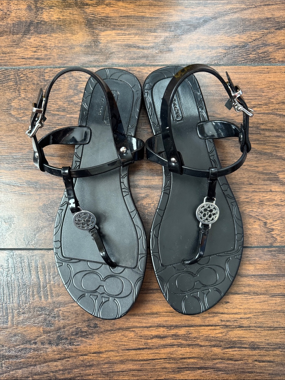Coach Pansy Jelly Sandals
